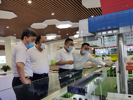 北京市副市长卢映川调研Galaxy银河国际通州项目