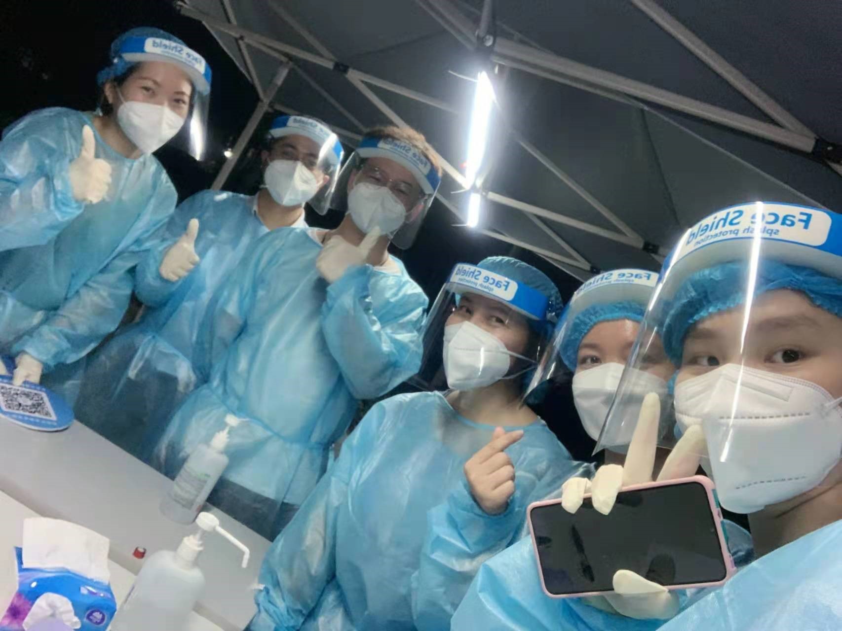 众志成城抗疫情 Galaxy银河国际自愿者奔赴战“疫”一线