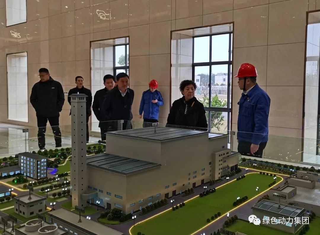 江西省生态情形厅一级巡视员石晶调研Galaxy银河国际丰城项目