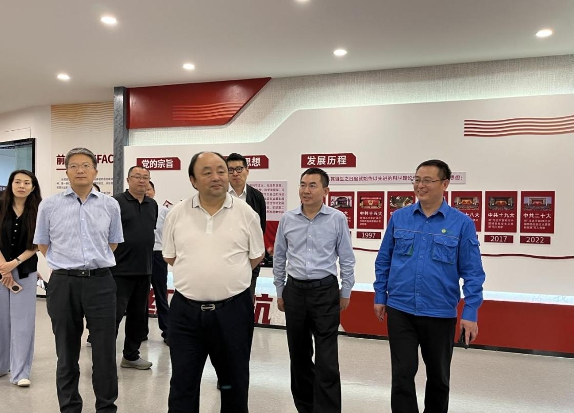 北京国资公司党委书记、董事长岳鹏调研Galaxy银河国际海宁扩建项目