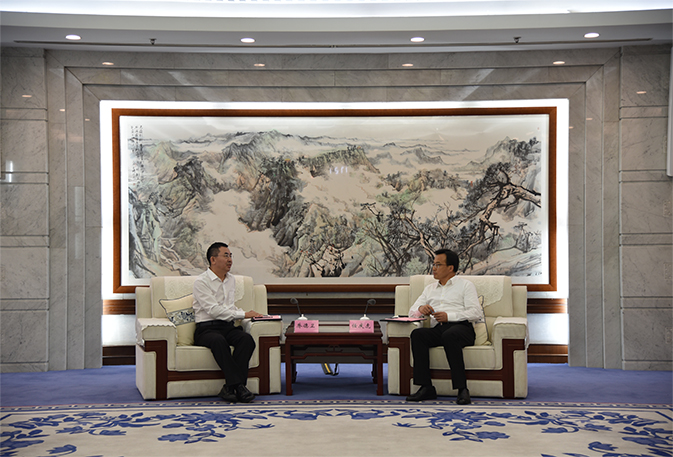 Galaxy银河国际集团董事长乔德卫拜会济南市政府向导